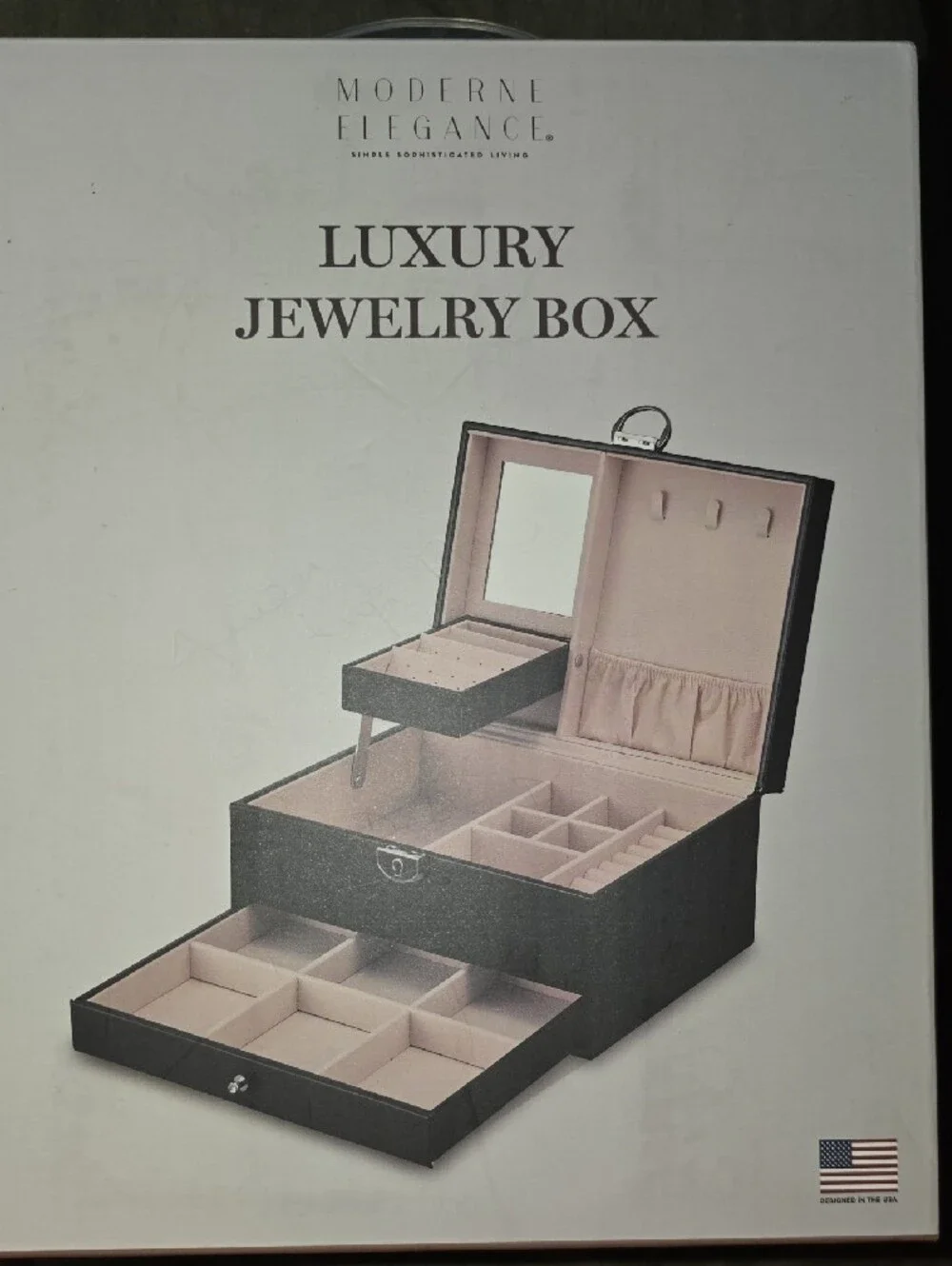 MODERNE ELEGANCE Luxury Jewelry Box